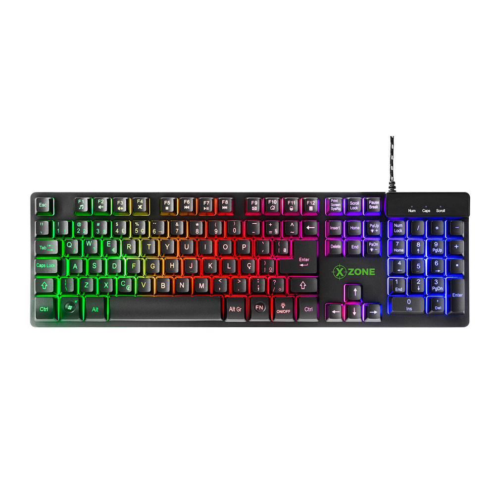 Teclado Gamer Xzone Semi Mecanico Gts01  (7908259501077)